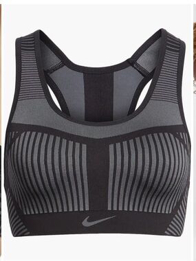 Nike FE/NOM Flyknit Racerback Sports Bra, size L